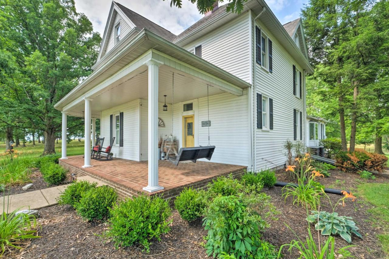 Lush, Modern Farmhouse With Mtn Views And Sunroom Edinburg Bagian luar foto